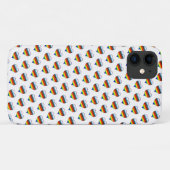 Rainbow Heart Pattern Case-Mate iPhone Case (Rückseite (Horizontal))