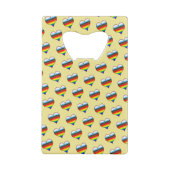 Rainbow Heart Pattern Geldbeutel Flaschenöffner (Rückseite)
