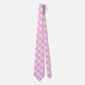 Rainbow Heart Pattern Krawatte (Vorderseite)