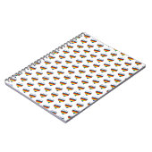 Rainbow Heart Pattern Notebook Notizblock (Linke Seite)