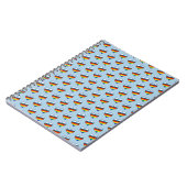 Rainbow Heart Pattern Notebook Notizblock (Linke Seite)