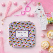 Rainbow Heart Pattern Paper Teller (Party)