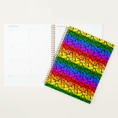 Rainbow Heart Pattern Planer (Anzeige)