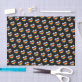 Rainbow Heart Pattern Seidenpapier (Handwerk)