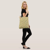 Rainbow Heart Pattern Tasche (Am Model)