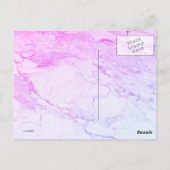 Rainbow Heart Postkarte (Rückseite)