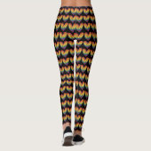 Rainbow Heart Pride Leggings (Rückseite)