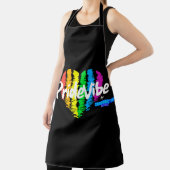 Rainbow Heart PrideVibe Schürze: Kochen mit Pride Schürze (InSitu)
