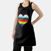Rainbow Heart Schürze (InSitu)