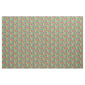 Rainbow Heart Spirit Words Fabric Art Material Stoff (Yard (91,4 cm))