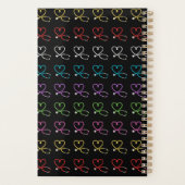 Rainbow Heart Stethoscope Planer (Rückseite)