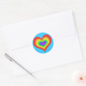Rainbow Heart Sticker (Umschlag)
