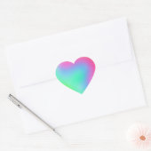 Rainbow Heart Sticker (Umschlag)