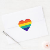 Rainbow Heart Sticker (Umschlag)