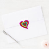 Rainbow Heart Stickers (Umschlag)