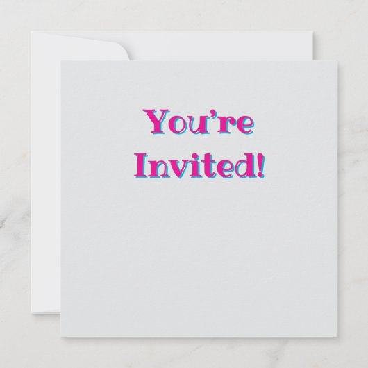 Rainbow Heart Swirving Bright Colors Einladung (Rückseite)