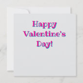 Rainbow Heart Swirving Bright Colors Save The Date (Rückseite)