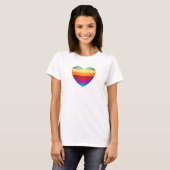 Rainbow Heart T-Shirt (Vorne ganz)