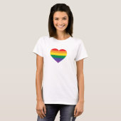 Rainbow Heart T-Shirt (Vorne ganz)