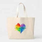 Rainbow Heart Tasche (Vorne)