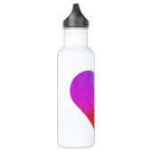 Rainbow Heart Trinkflasche (Links)