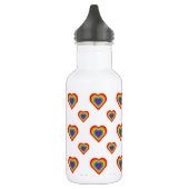 Rainbow Heart Trinkflasche (Links)