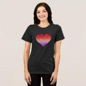Rainbow Heart Tshirt (Vorderseite voll)