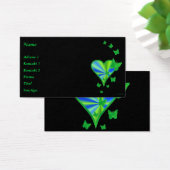 Rainbow Heart und Butterfly (Schreibtisch)