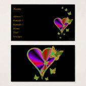 Rainbow Heart und Butterfly (Vorne & Hinten)