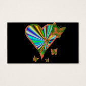 Rainbow Heart und Butterfly (Rückseite)