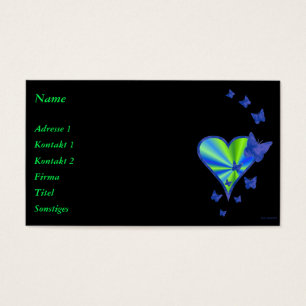 Rainbow Heart und Butterfly