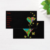 Rainbow Heart und Butterfly (Schreibtisch)