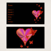 Rainbow Heart und Butterfly (Vorne & Hinten)