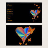 Rainbow Heart und Butterfly (Vorne & Hinten)