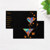 Rainbow Heart und Butterfly (Schreibtisch)