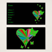 Rainbow Heart und Butterfly (Vorne & Hinten)