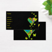Rainbow Heart und Butterfly (Schreibtisch)