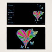 Rainbow Heart und Butterfly (Vorne & Hinten)
