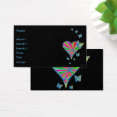 Rainbow Heart und Butterfly (Schreibtisch)