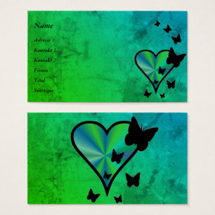 Rainbow Heart und Butterfly