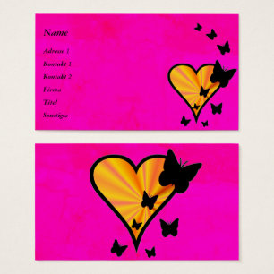 Rainbow Heart und Butterfly