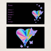 Rainbow Heart und Butterfly (Vorne & Hinten)