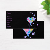 Rainbow Heart und Butterfly (Schreibtisch)