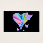 Rainbow Heart und Butterfly (Rückseite)