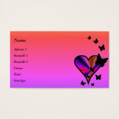 Rainbow Heart und Butterfly (Vorderseite)