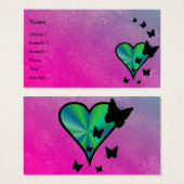 Rainbow Heart und Butterfly (Vorne & Hinten)