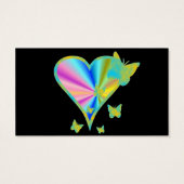 Rainbow Heart und Butterfly (Rückseite)