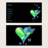 Rainbow Heart und Butterfly (Vorne & Hinten)