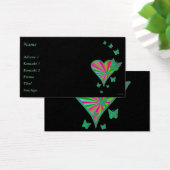 Rainbow Heart und Butterfly (Schreibtisch)