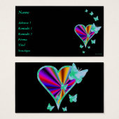 Rainbow Heart und Butterfly (Vorne & Hinten)